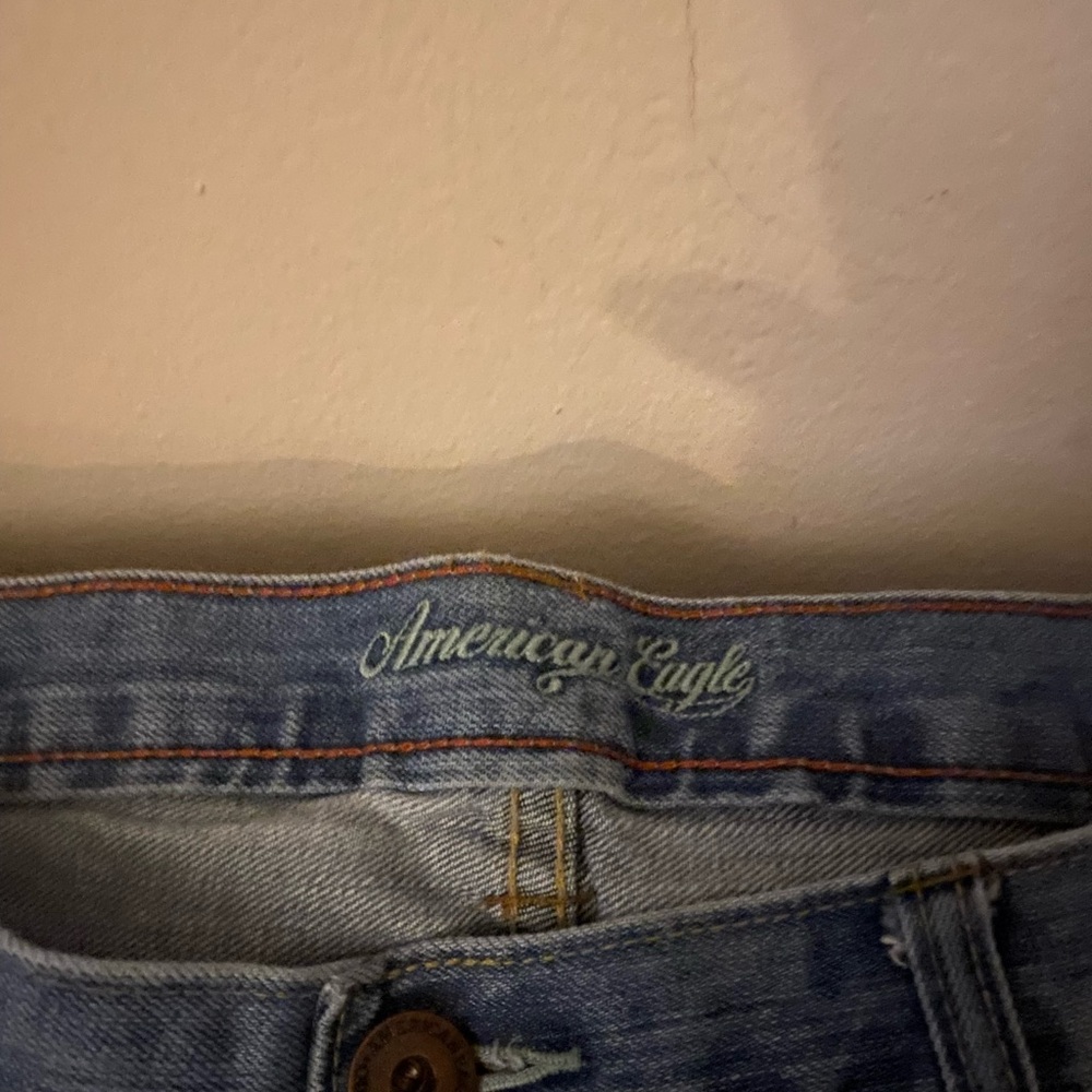 American Eagle Outfitters Women's Blue Jeans Size 10 Long